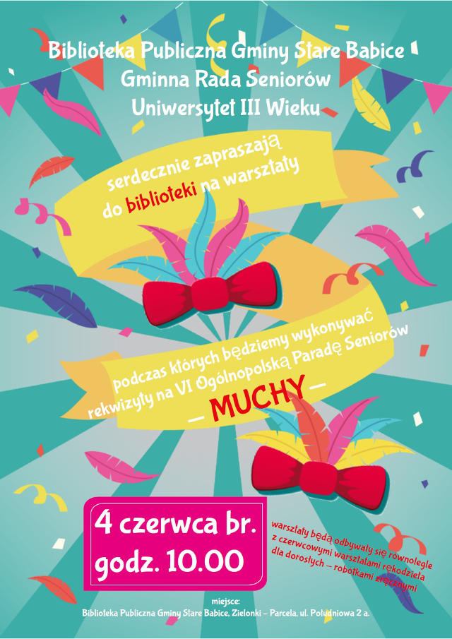 warsztaty Parada Seniorow 2019