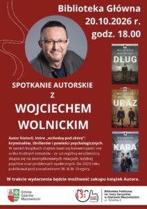 2026.10.20 Spotkanie autorskie Wolnicki